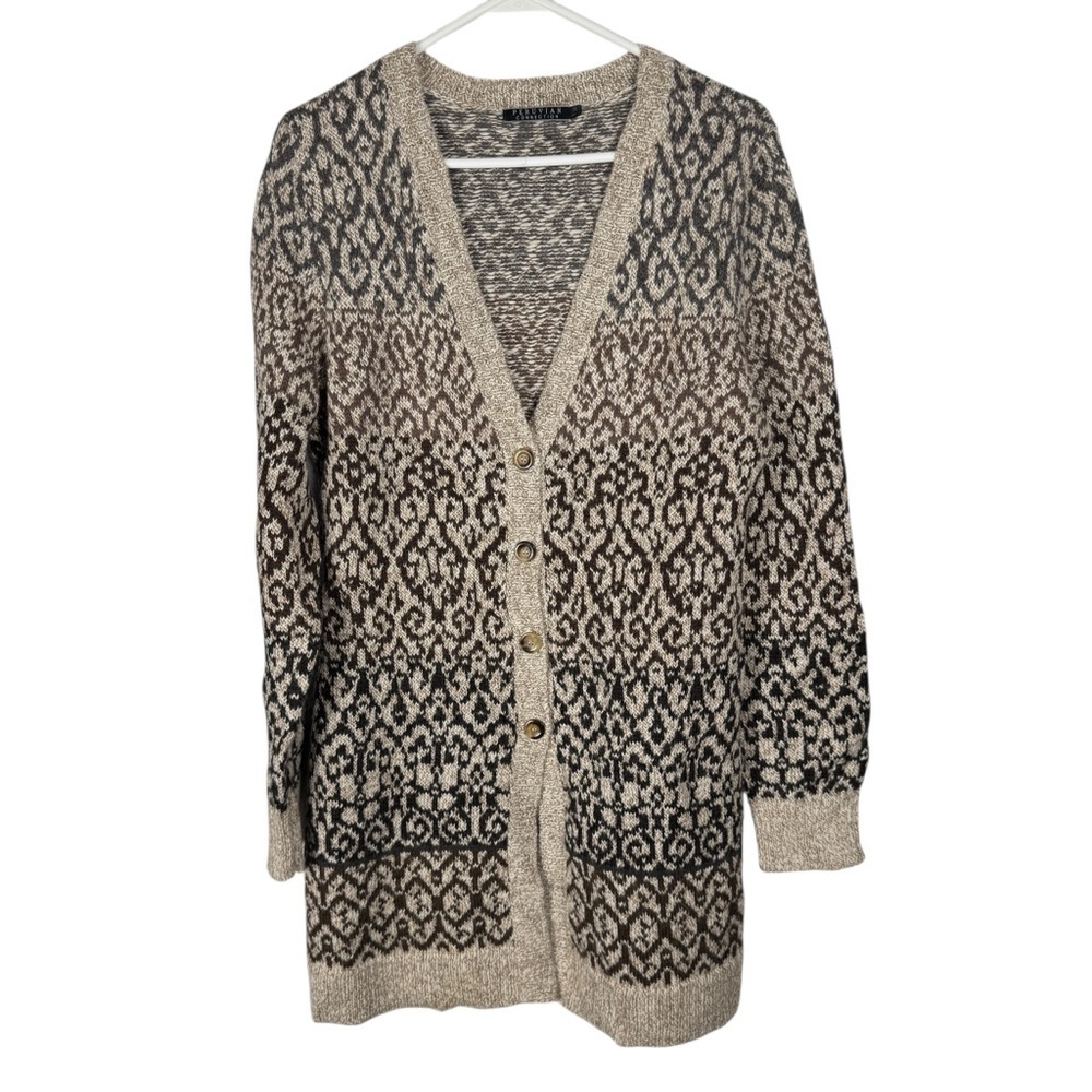 Peruvian Connection Alpaca Cardigan, Size M